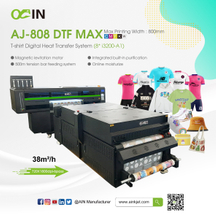 AJ-6206 DTF MAX T-shirt T-shirt Digital Heat Transfer System Powder Shaker Printer