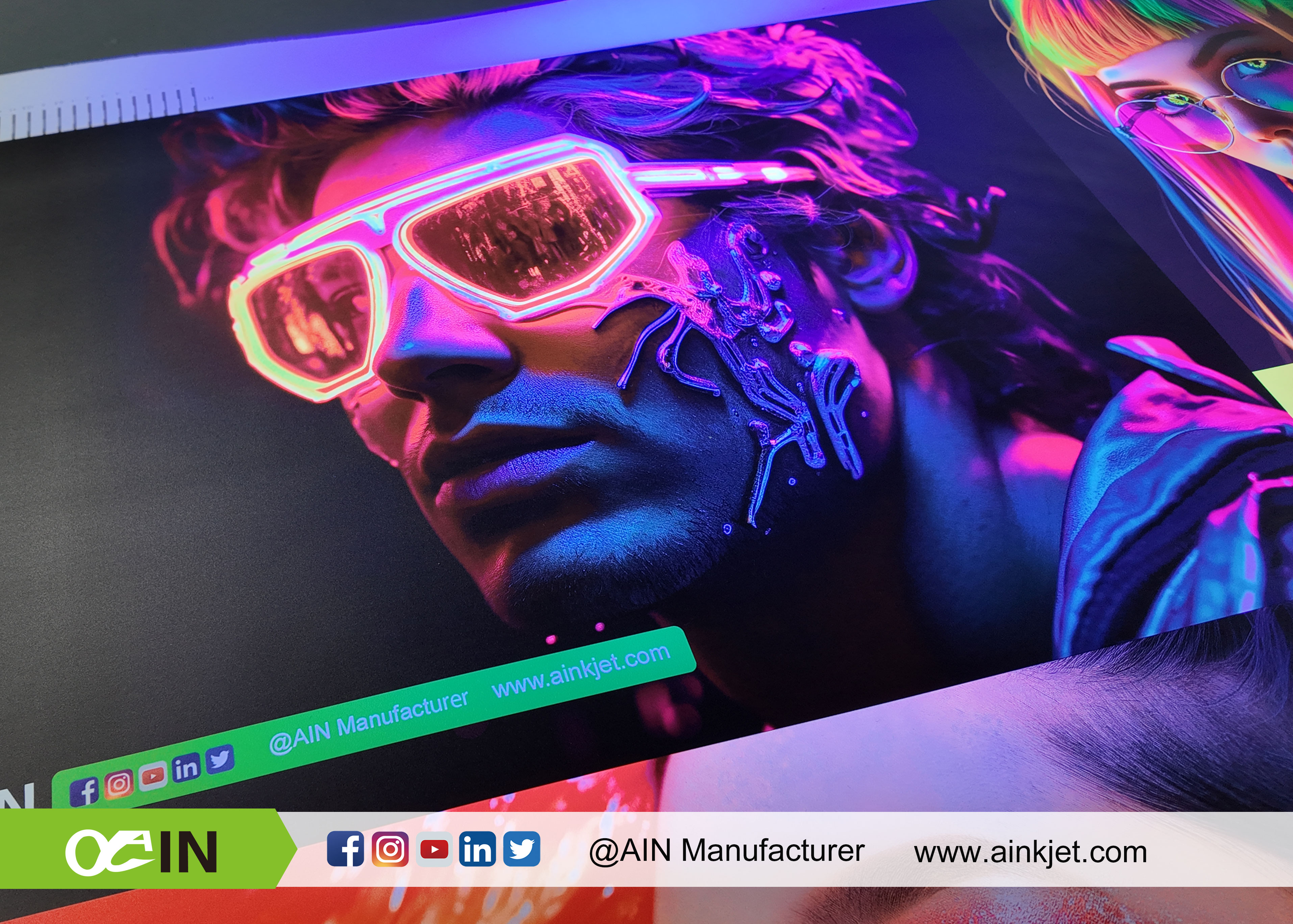 UV Fluorescent Inkjet Printing