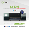 AJF-3300 KF3300 Roll to Roll UV Printer for double sides printing