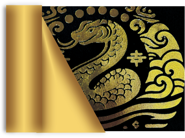 gold stamp