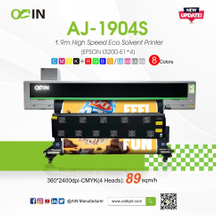 AJ-1904S 1.9m High Speed Eco Solvent Printer 