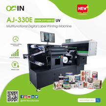 AINKJET AJ-330E UV Multifunctional Digital Label Printing Machine