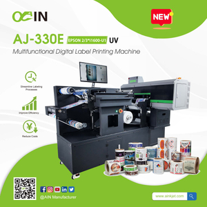 AINKJET AJ-330E UV Multifunctional Digital Label Printing Machine