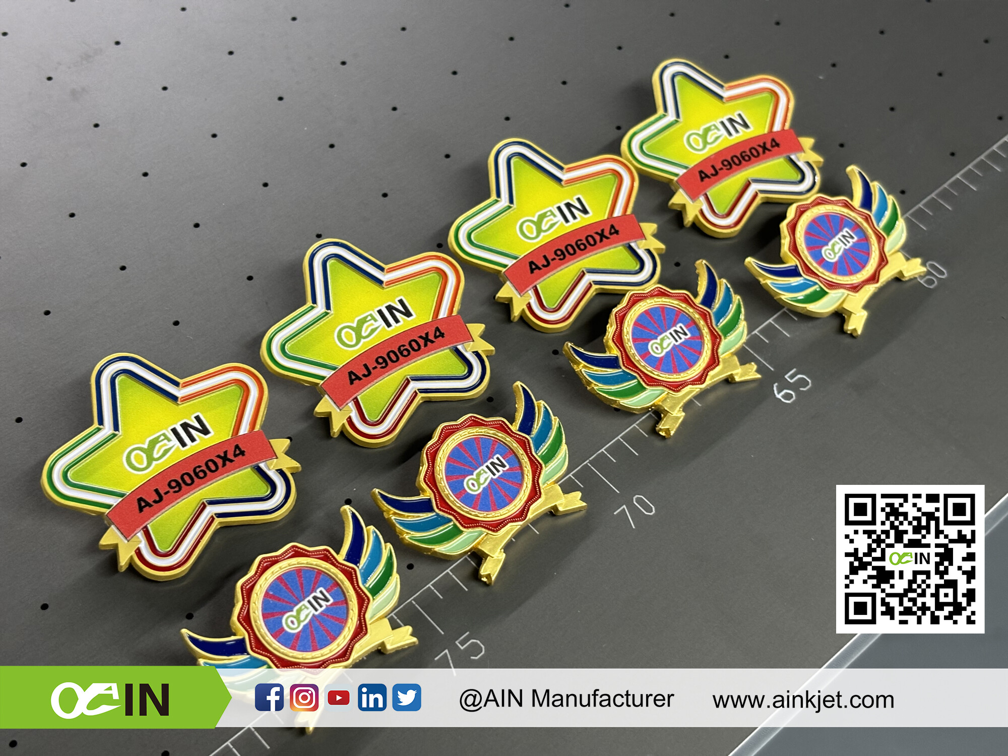 金属徽章的定位印刷2