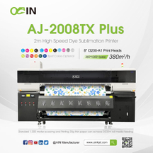 AJ-2008TX Plus 2m High Speed Dye Sublimation Printer