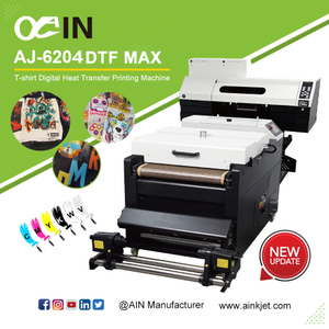 AJ-6204 DTF MAX T-shirt Digital Heat Transfer System Powder Shaker Printer