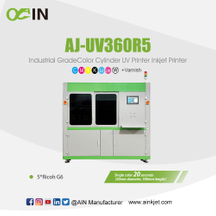 AJ-UV360R5 Industrial GradeColor Cylinder UV Printer Inkjet Printer