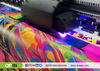  AJ-1602 UV Neon Color UV Roll to Roll Printer