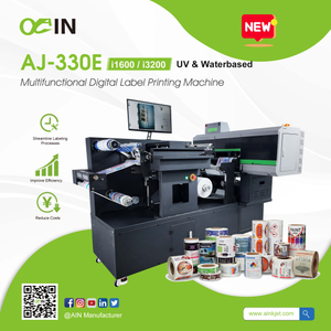 AINKJET AJ-330E Multifunctional Digital Label Printing Machine 