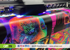  AJ-1602 UV Neon Color UV Roll to Roll Printer