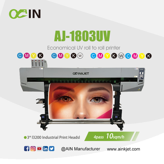 AJ-1803UV LED UV Inkjet Printer