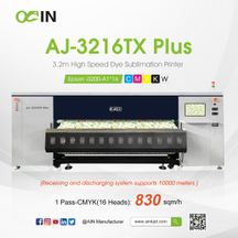 AJ-3216 TX PLUS Industrial High Speed Dye Sublimation Printer