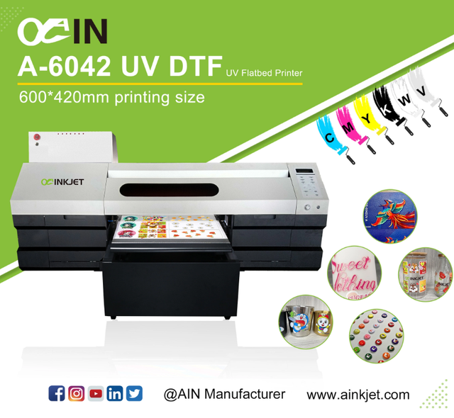 IMPRIMANTE &Agrave; PLAT MULTIFONCTION UV AINKJET A-6042A 