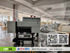 New DTF SUPER AJ600 Powder Shaker with Digital Cutting and Double station Electric Heat Press Machine Function
