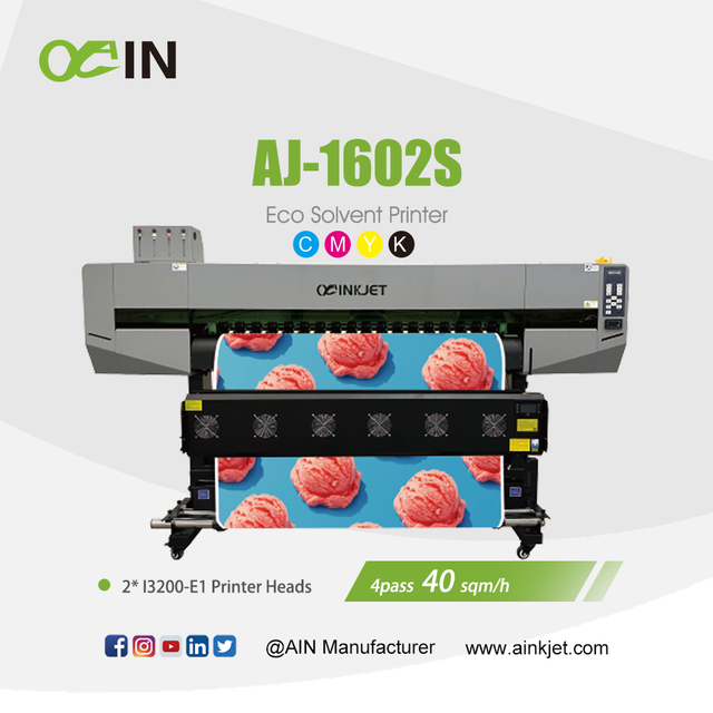 AJ1602S Eco Solvent Printer