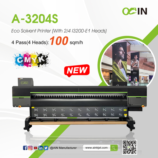 A-3204S ECO Solvent Printer