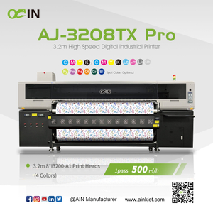 AJ-3208TX Pro 3.2m High Speed Digital Industrial Printer