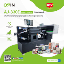 AINKJET AJ-330E Waterbased Multifunctional Digital Label Printing Machine