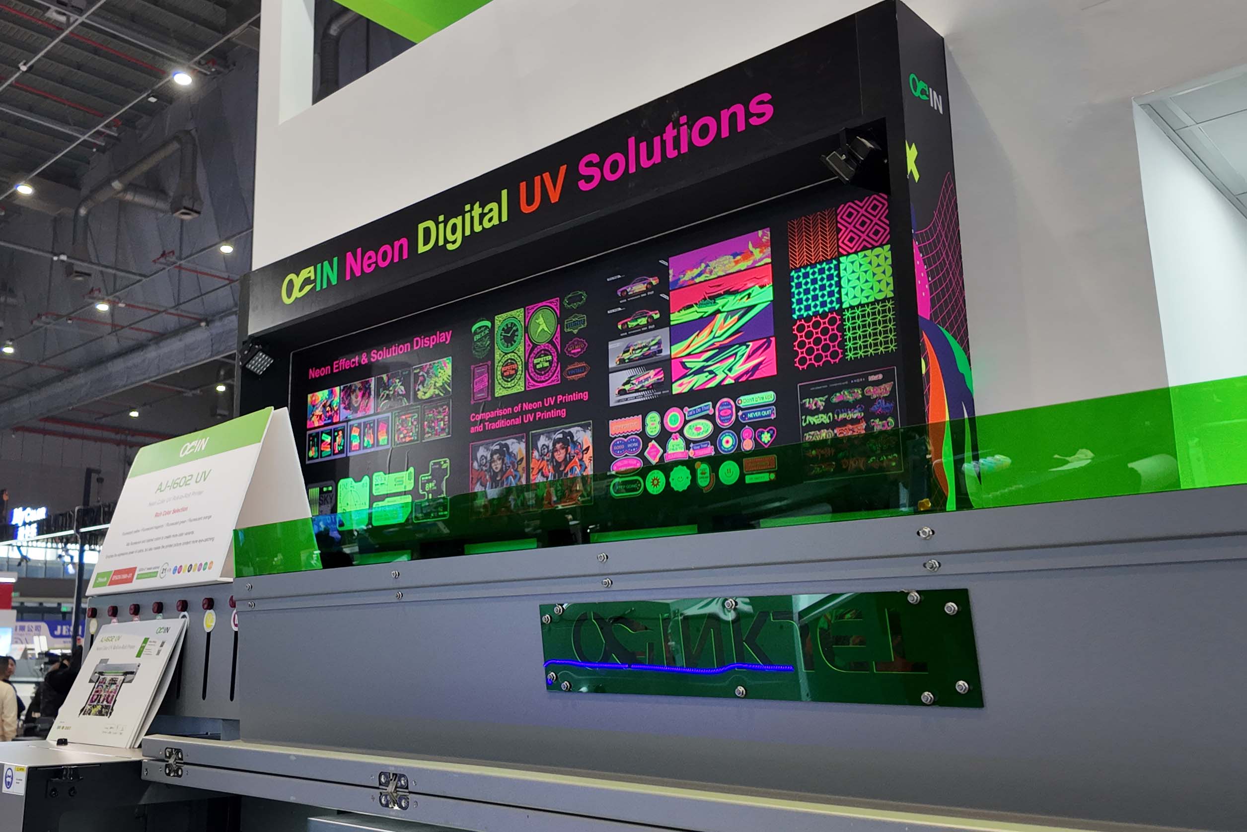 UV Fluorescent Inkjet Printing