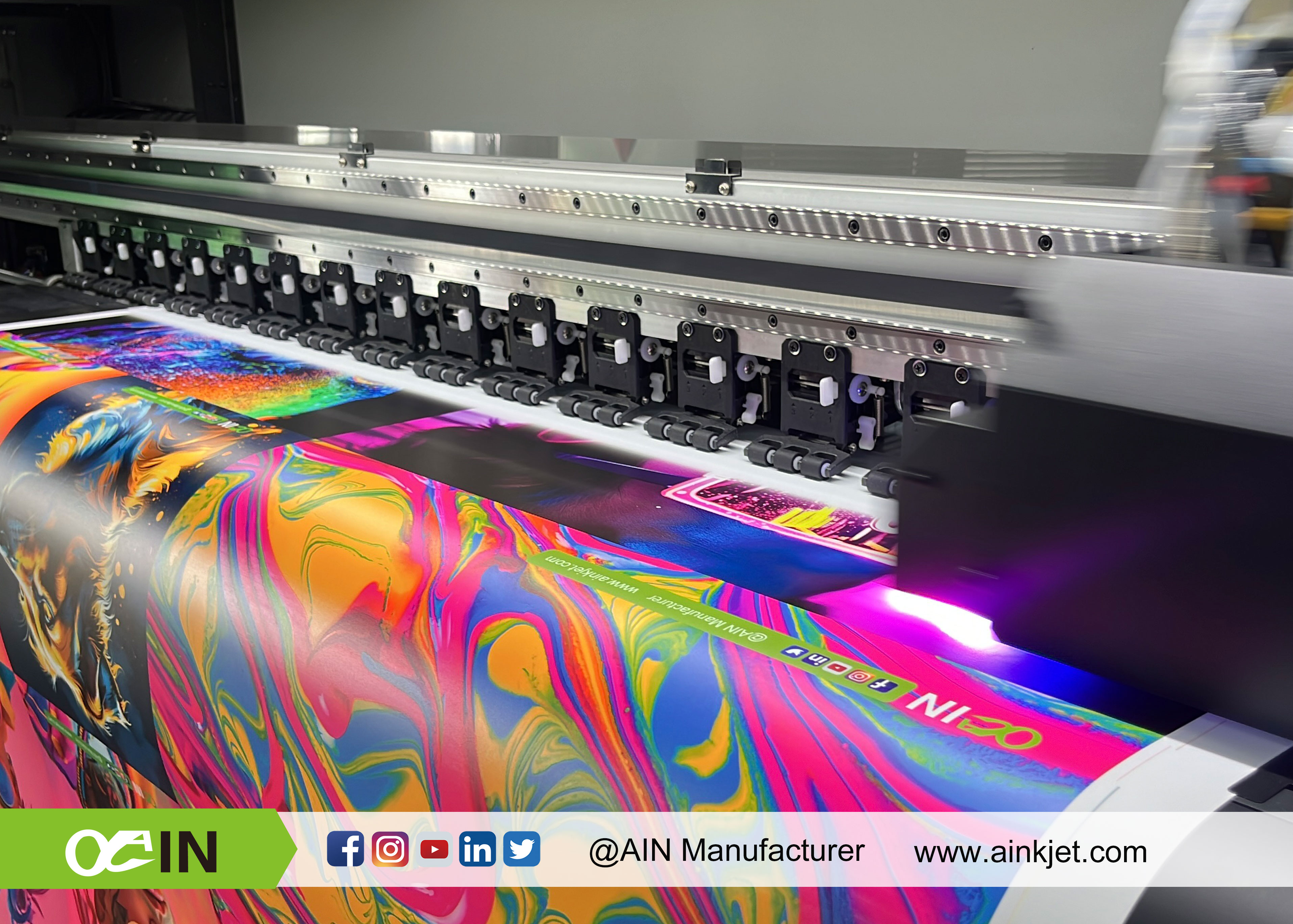 UV Fluorescent Inkjet Printing