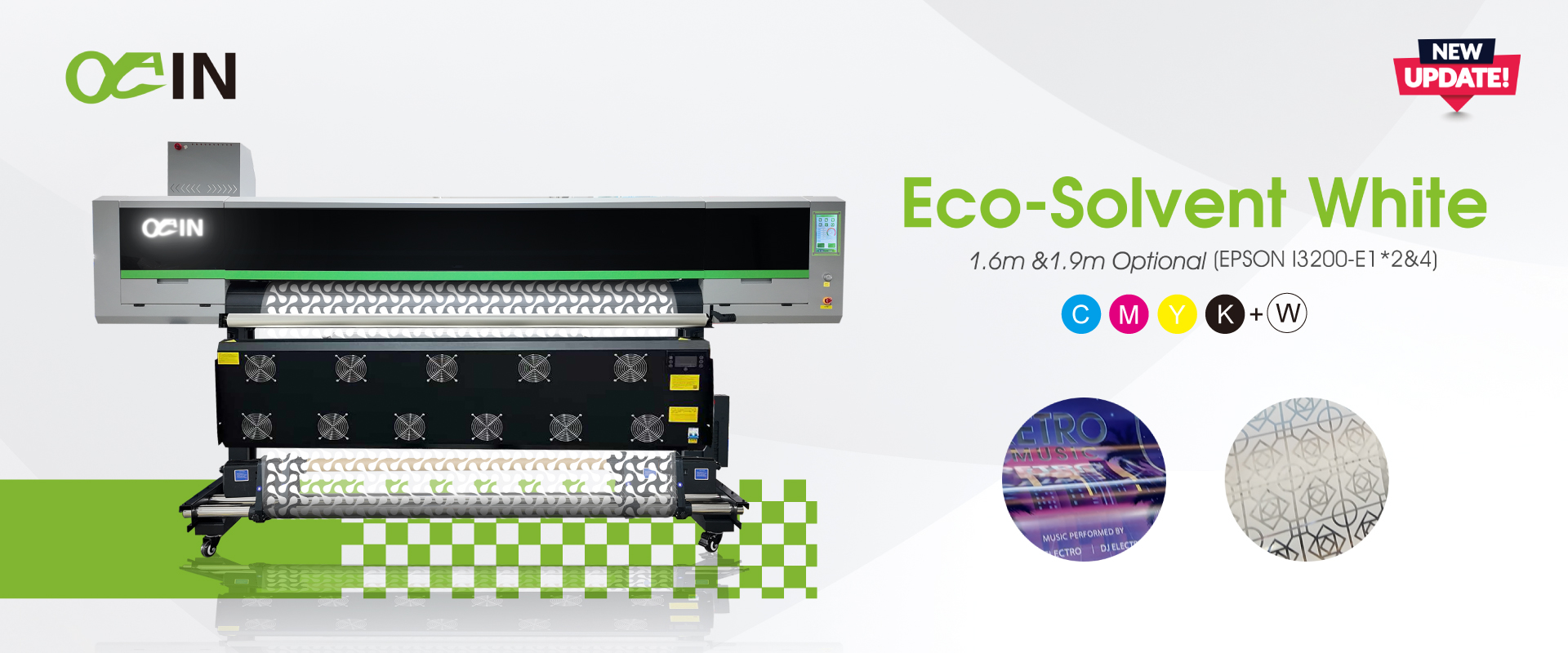 Eco-Solvent White Ink Printing Solution 