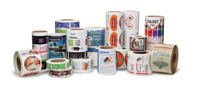Application of label film